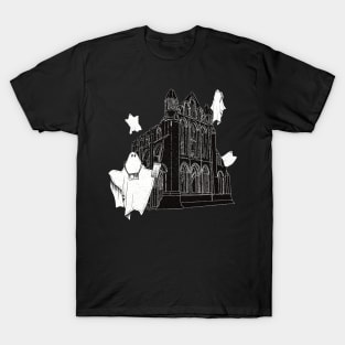 Tourist Ghosts At Whitby Abbey T-Shirt